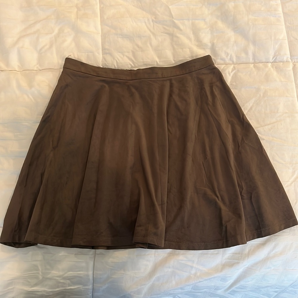 Brown Flowy Mimi Chica Skirt Size Small
